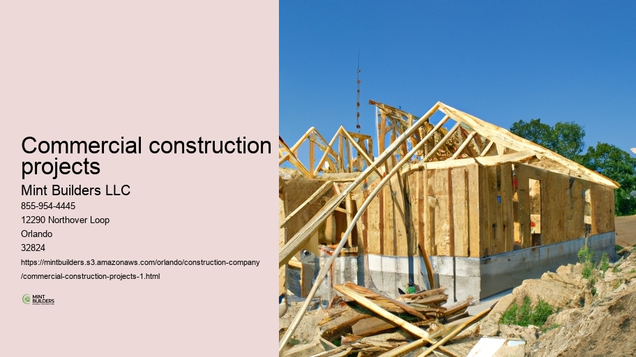 Commercial construction projects