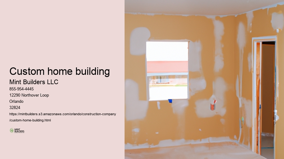 Custom home building