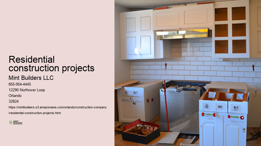 Residential construction projects